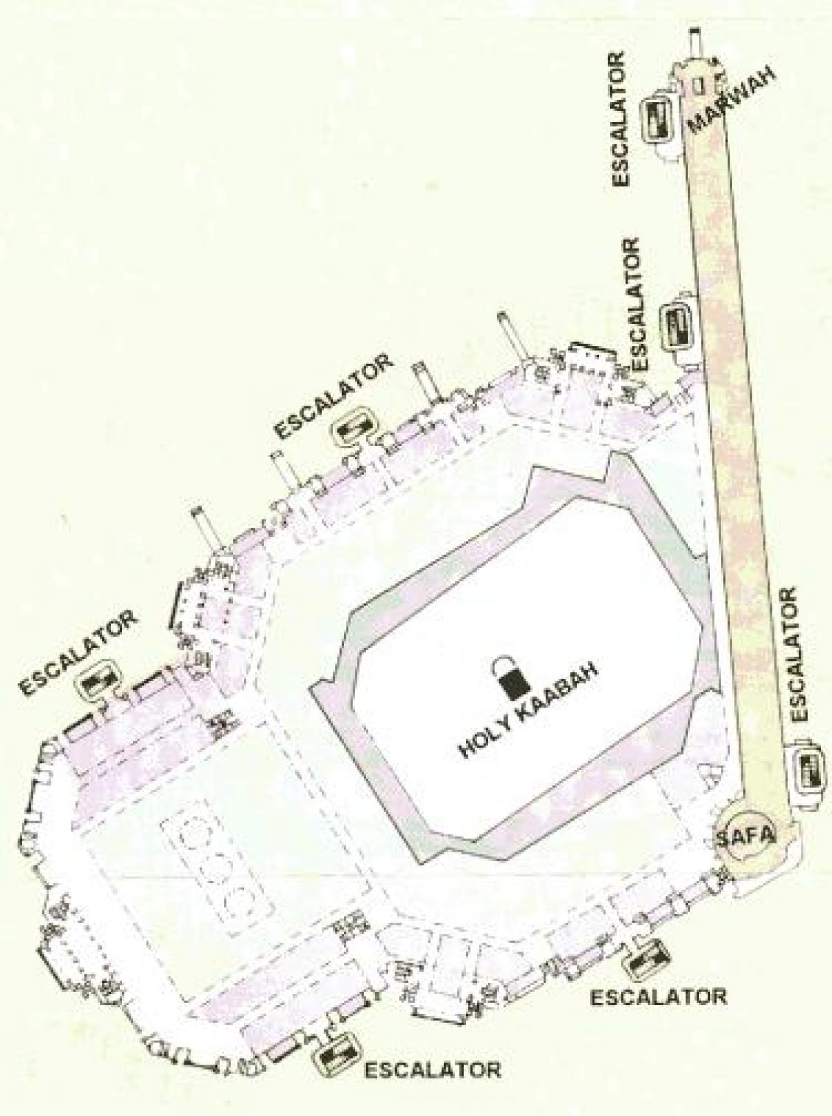 карта на Kaaba sharif