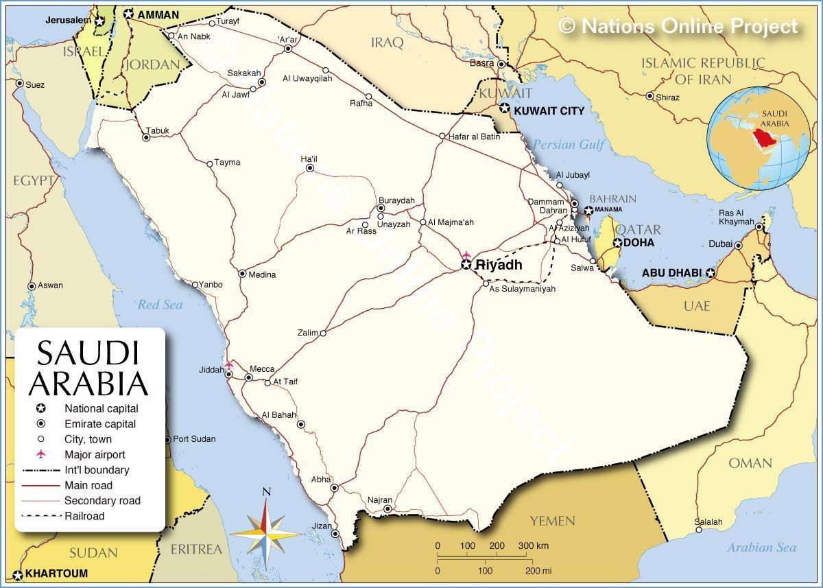 карта на Makkah музеј локација 
