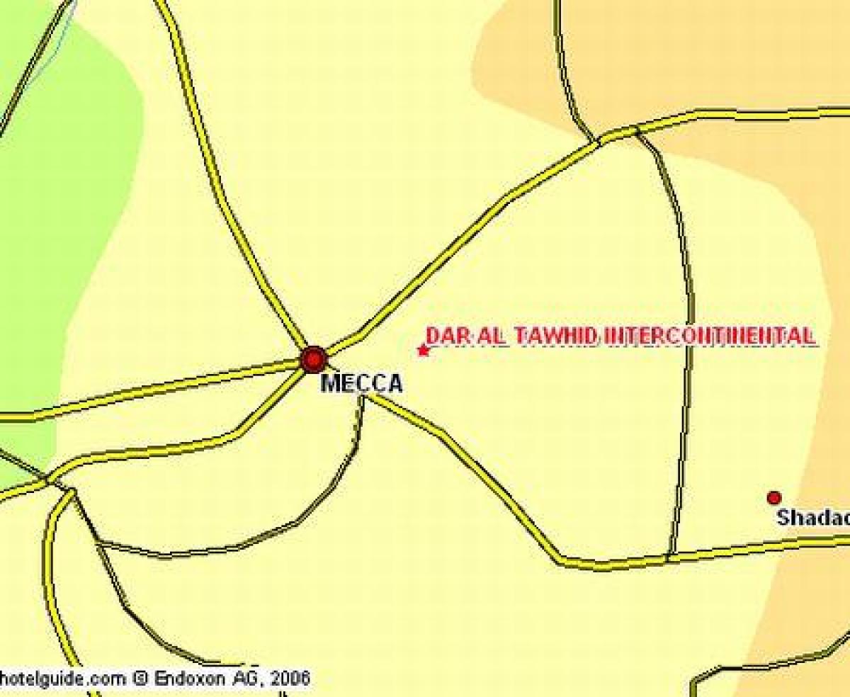 карта на ибрахим khalil патот Makkah