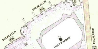 Карта на Kaaba sharif