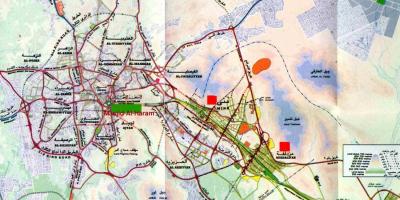 Makkah харам sharif мапа