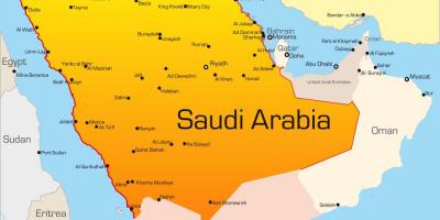 Makkah саудиска арабија мапа
