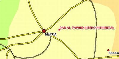 Карта на ибрахим khalil патот Makkah