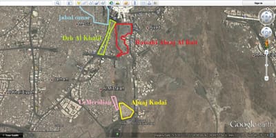 Карта на kudai паркинг Makkah 
