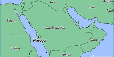 Makkah на мапата